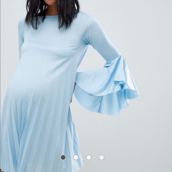 ASOS Dresses & Skirts - ASOS Pleated Maternity Dress
